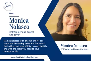 Meet Monica Nolasco! CPR Trainer and Expert Life Saver!
