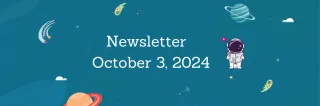 Newsletter October 3, 2024