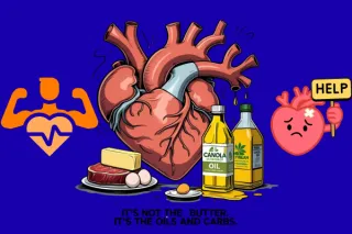 🩺 Fat, Carbs, and Heart Disease: Why Everything You’ve Been Told About Nutrition Is WRONG