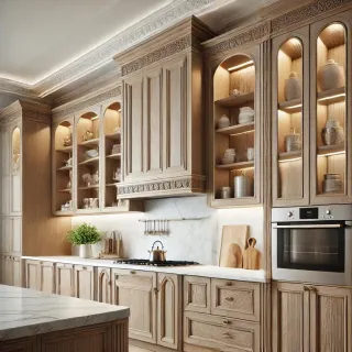 Saddle River Shocked by Outrageously Luxurious Custom Kitchen Cabinets!