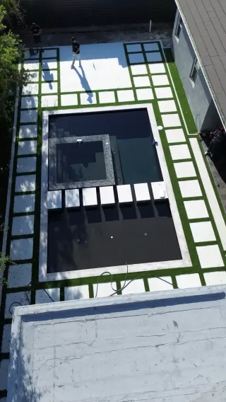 Concrete Driveways with Turf Accents in Kendall: Modern Curb Appeal