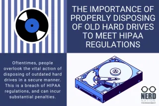 The Importance of Properly Disposing of Old Hard Drives to Meet HIPAA Regulations