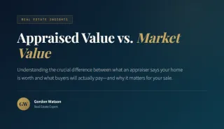 Appraised Value vs. Market Value: What’s Your Home Really Worth?