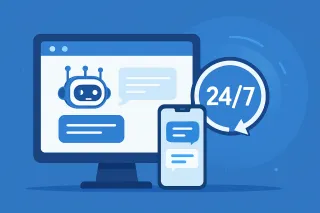 The Power of a 24/7 AI Chat Widge