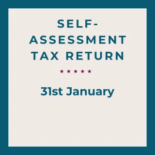Self Assessment - 31st January Deadline