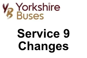 Service 9 Changes - 03/07/23