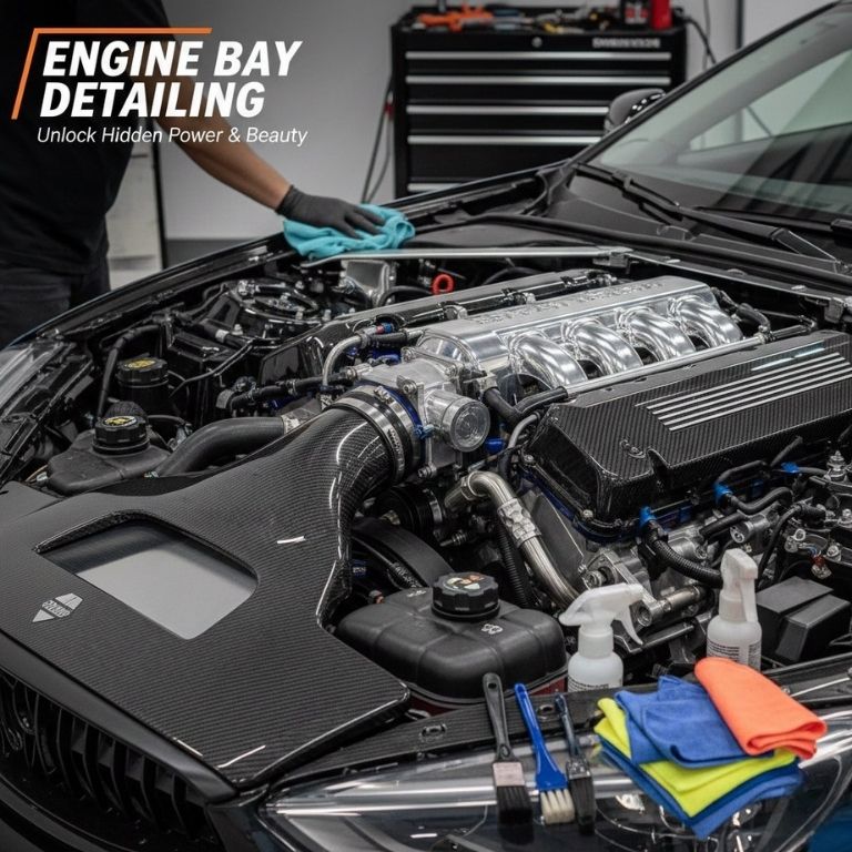 Engine Bay Detailing in UAE: Benefits, Maintenance, and Resale Impact