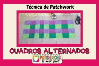 Patchwork Cuadros Alternados