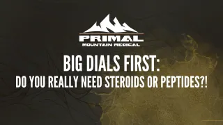 Big Dials First: Do You Really Need Steroids or Peptides?!