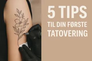 5 tips til din første tatovering