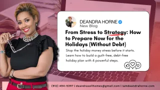 Holiday Planning Without Debt: How to Start in September