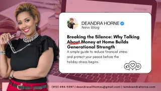 Breaking the Silence: Why Talking About Money at Home Builds Generational Strength