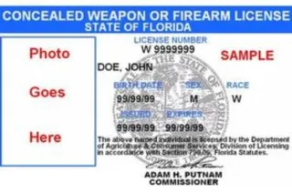 Are you eligible for a Florida Concealed Weapon or Firearm License?