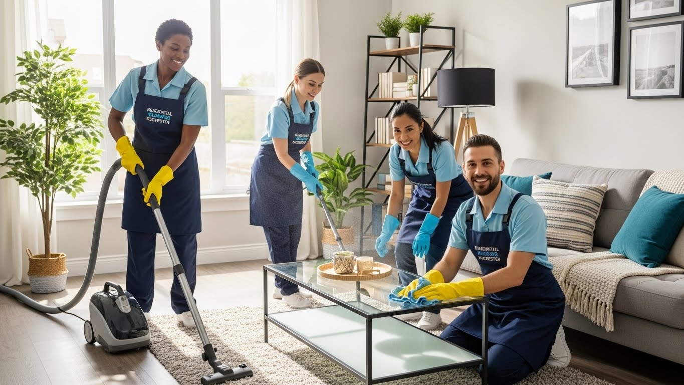 Residential Cleaning Rochester: Professional Cleaners for Home