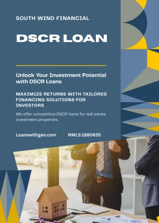 DSCR Loan: Mortgage for Investors - Debt Service Coverage Ratio & Cash Flow