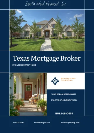 Texas Mortgage Lender: Find a Mortgage Broker in Texas