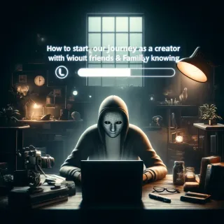 How to Start Your Journey as a Creator Without Friends & Family Knowing: A Guide to Finding Your True Audience with TikTok or a faceless brand