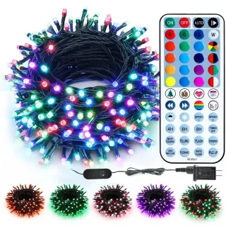 Color-Changing Outdoor Christmas Lights