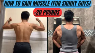 3 Steps to Gain Muscle (For SKINNY GUYS)