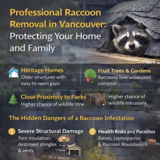 Raccoon Removal Services in Vancouver, BC | Trusted Wildlife Experts