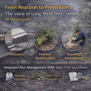 From Reaction to Prevention: The Value of Long-Term Pest Control in Vancouver