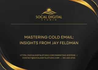 Mastering Cold Email: Insights from Jay Feldman