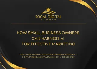 How Small Business Owners Can Harness AI for Effective Marketing