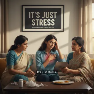 “It’s Just Stress” — When Women Dismiss Serious Symptoms