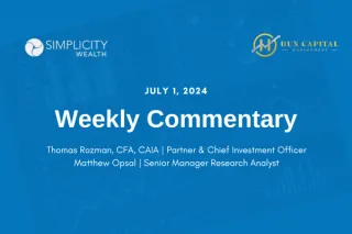 7.29.24 Weekly Market Commentary