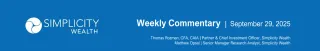 Weekly Market Commentary - September 29, 2025