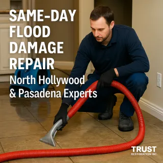 Same-Day Flood Damage Repair in North Hollywood & Pasadena: Fast, Reliable, and Local Help