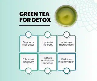 Green Tea Benefits: Detoxify and Revitalize