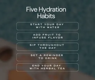 Boost Your Day: Five Simple Hydration Habits