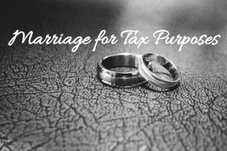 Marriage for Tax Purposes