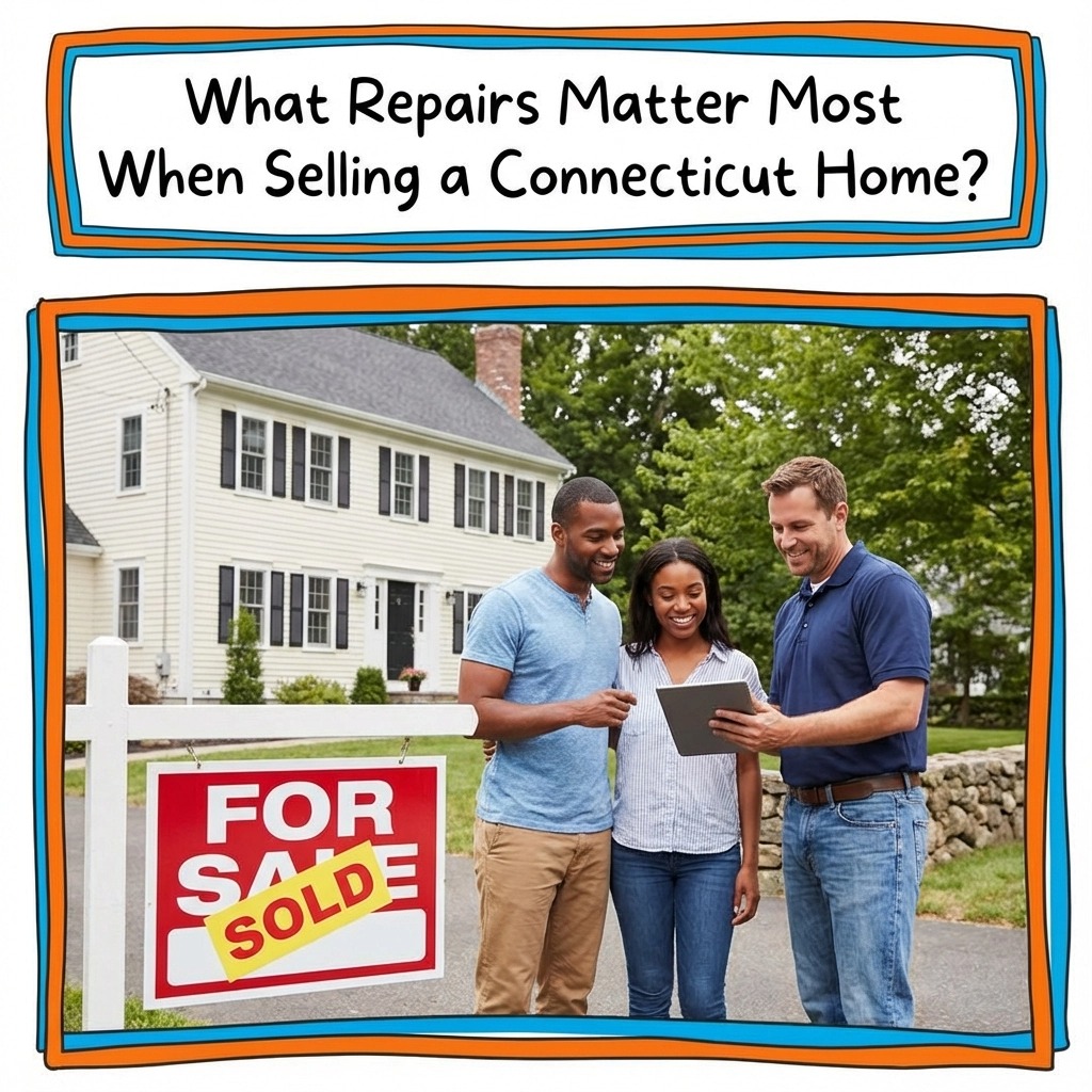What Repairs Matter Most Selling a CT Home?