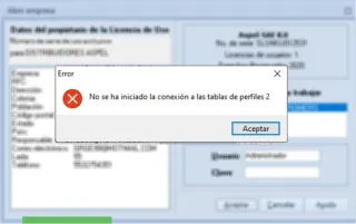 ¡Adiós al error de tablas 2 en Aspel! Solución paso a paso