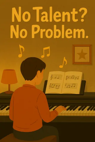🧠 “What If I Have No Talent?! Will I Just Embarrass Myself Trying to Learn Piano?”
