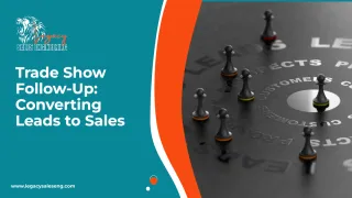 Trade Show Follow-Up: Converting Leads to Sales