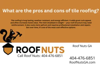 What are the pros and cons of tile roofing?