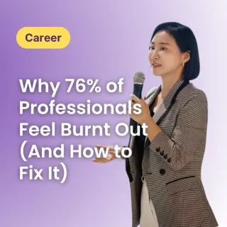 Why 76% of Professionals Feel Burnt Out (And How to Fix It)
