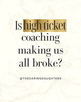 Why I No Longer Believe in High-Ticket Coaching: A Biblical Perspective