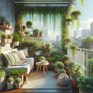 Transform Your Balcony or Patio into a Lush Garden Oasis