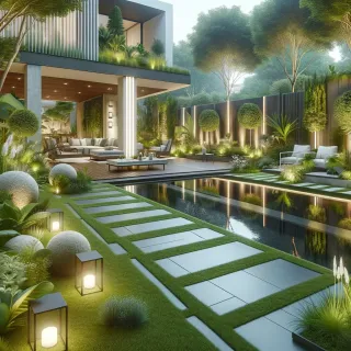 Elevating Your Garden with Contemporary Landscape Features