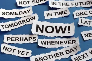 Procrastination – We ALL do it!