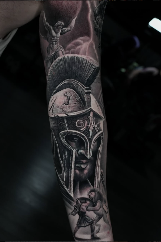 Trojan Warrior Sleeve