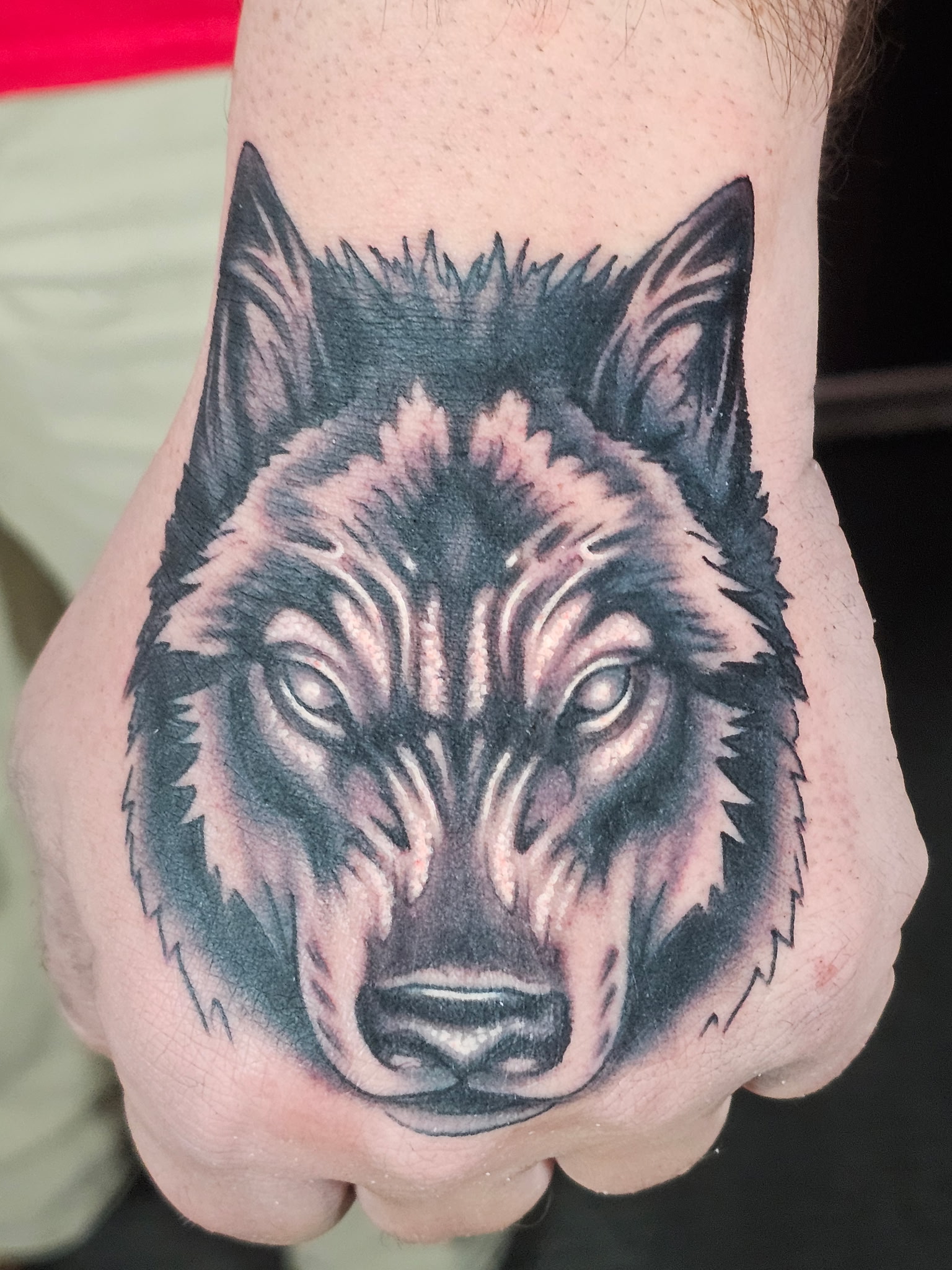 Wolf on Hand