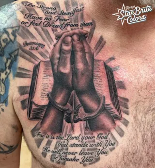 Praying Hands of Freedom