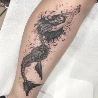 Mermaid Skeleton