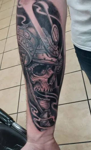 Samurai Skull
