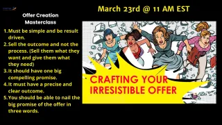 Offer Creation Matrix